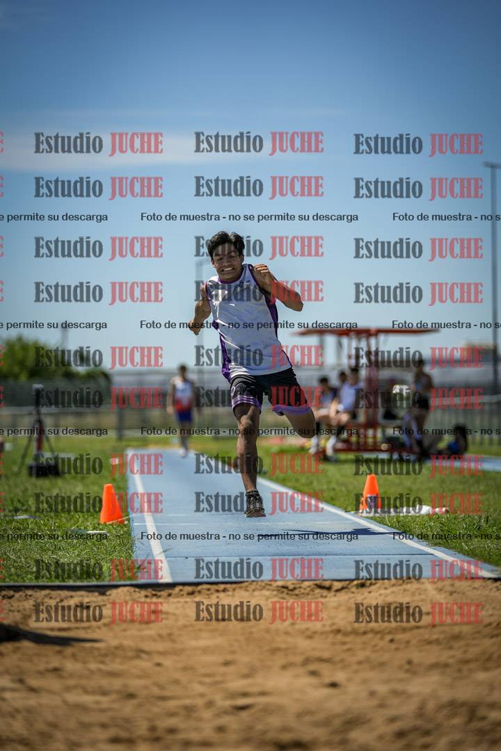 Fotos del salto triple de varones y mujeres - todas las tablas