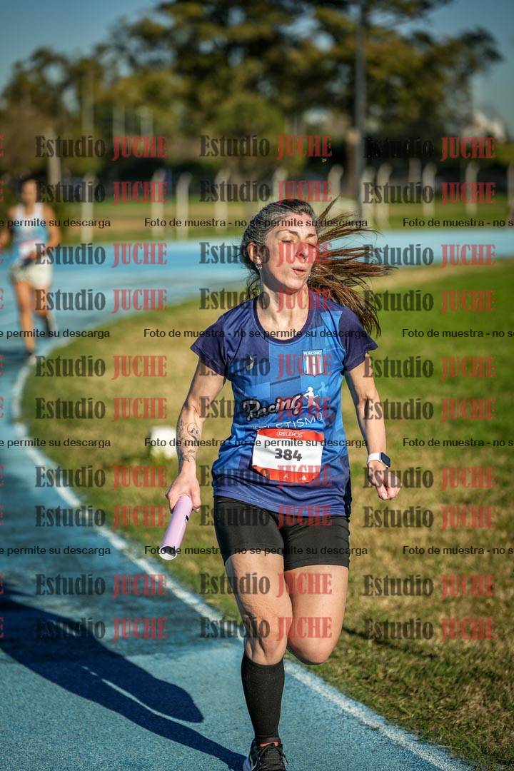 Fotos durante los relevos
