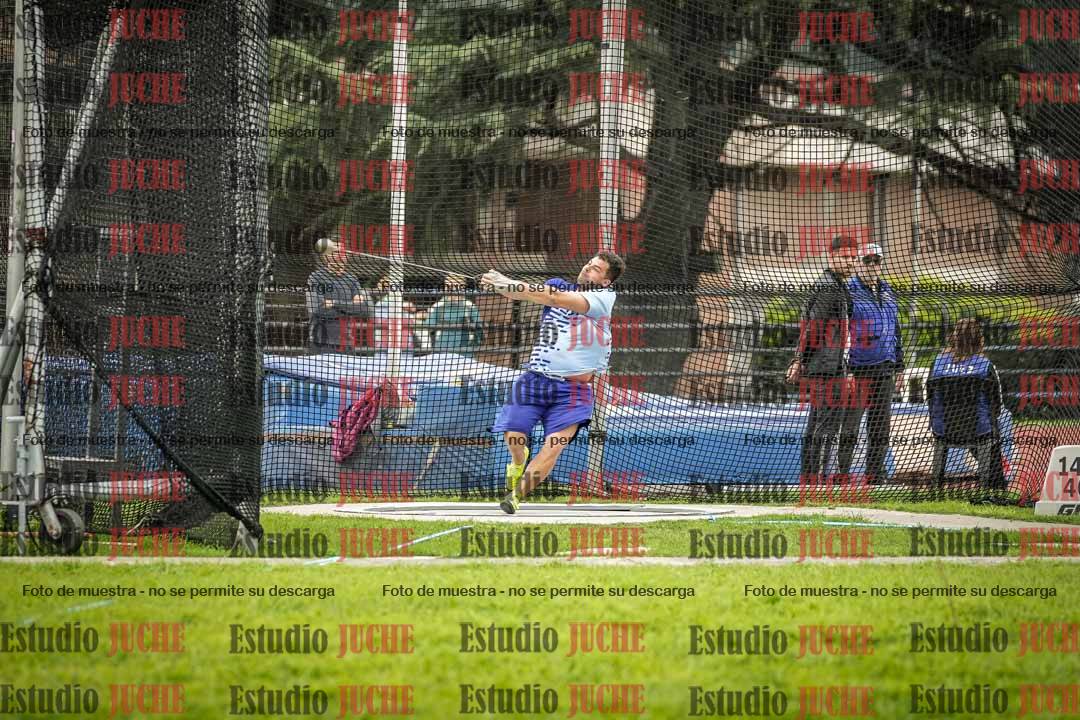 Fotos del lanzamiento de martillo de varones