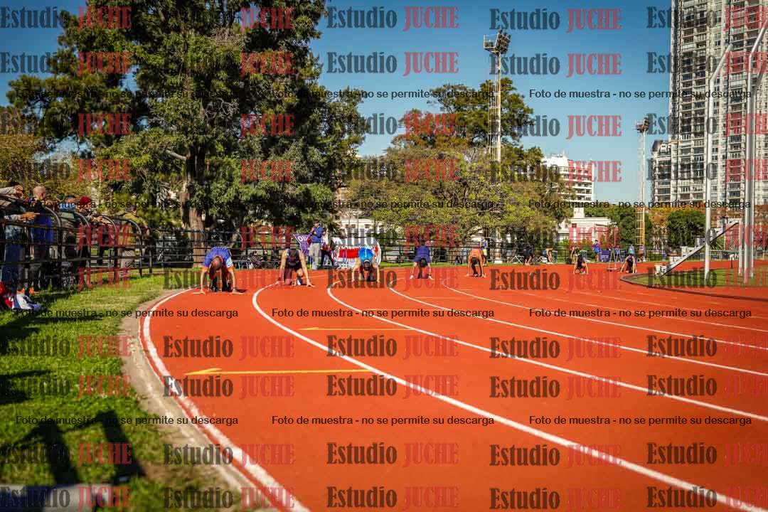 Fotos de los 200 m llanos de varones