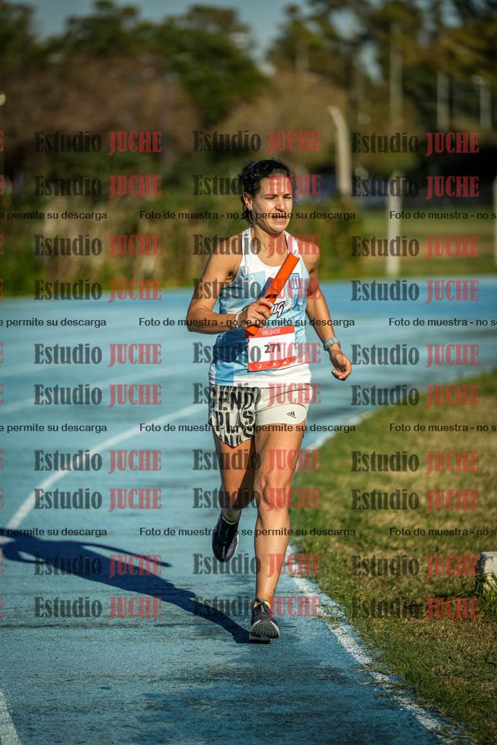 Fotos durante los relevos