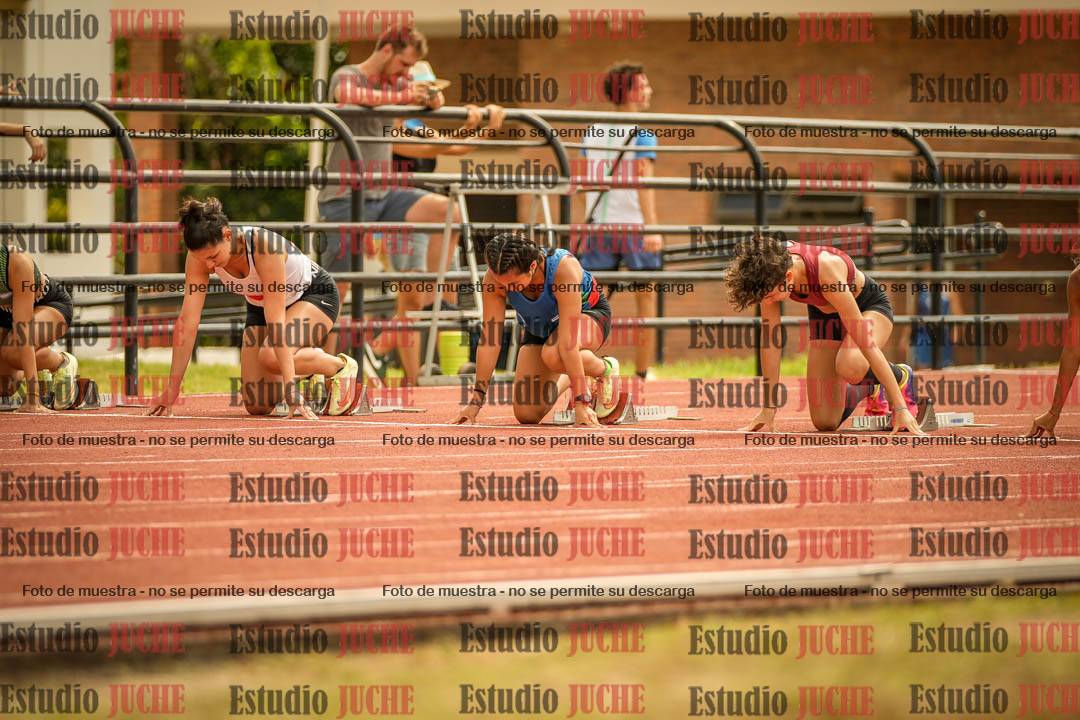 Fotos de los 100 m llanos de mujeres
