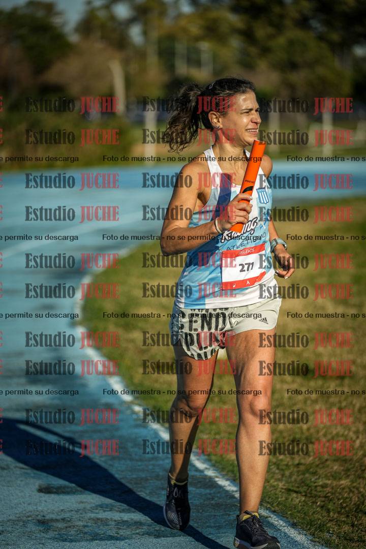 Fotos durante los relevos