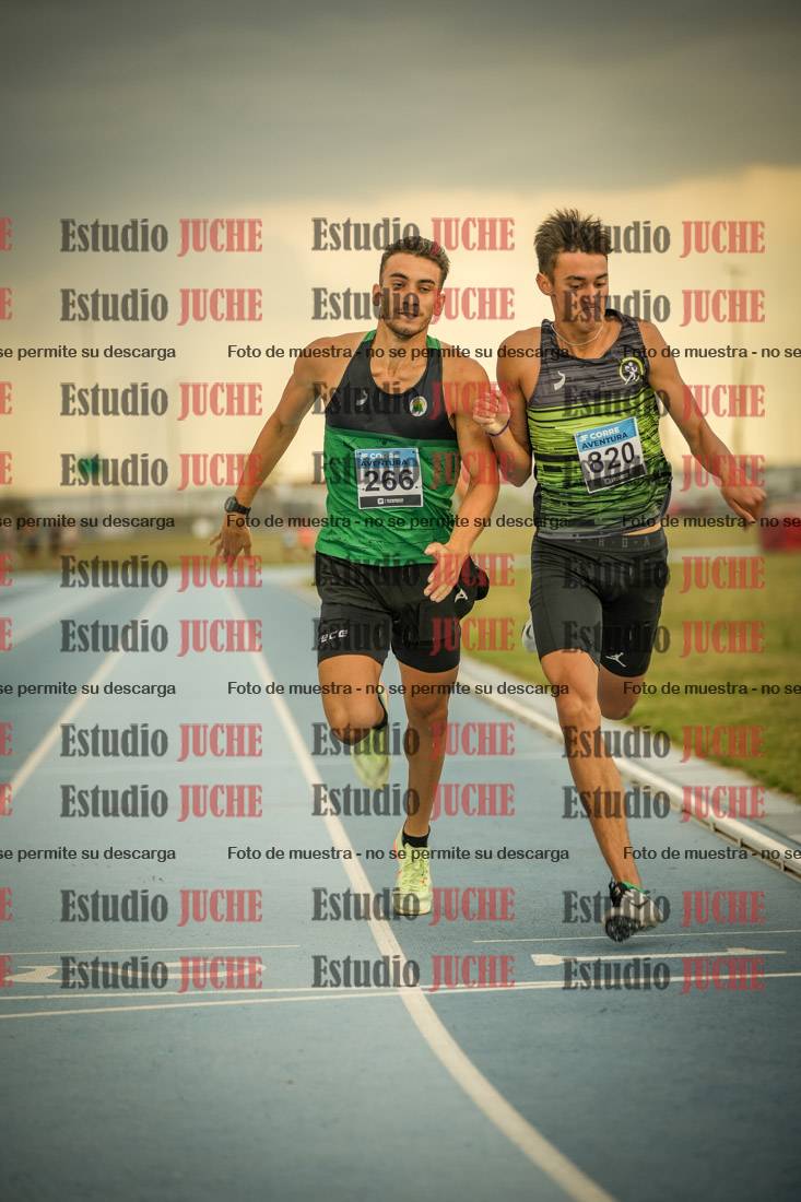 Fotos de los 600 m llanos de varones