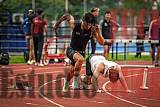 Fotos de los 100 m llanos de varones