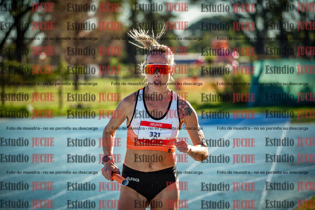 Fotos durante los relevos