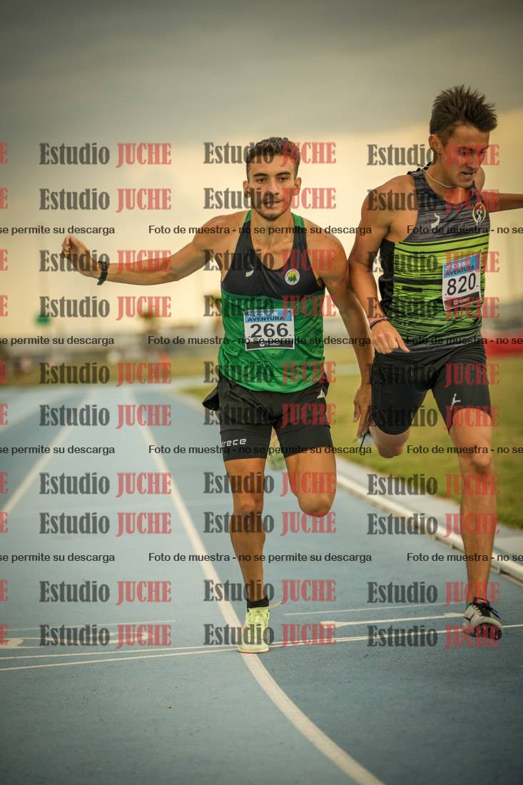 Fotos de los 600 m llanos de varones