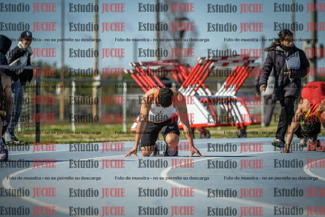 Fotos de los 200 m llanos de varones