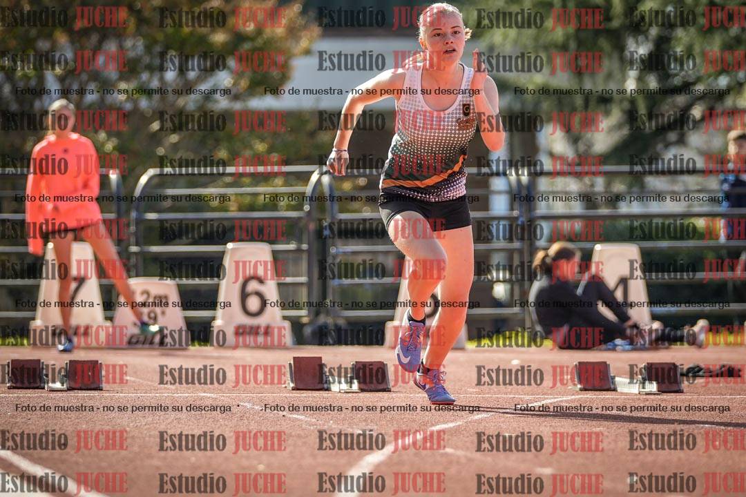Fotos de los 100 m llanos de mujeres