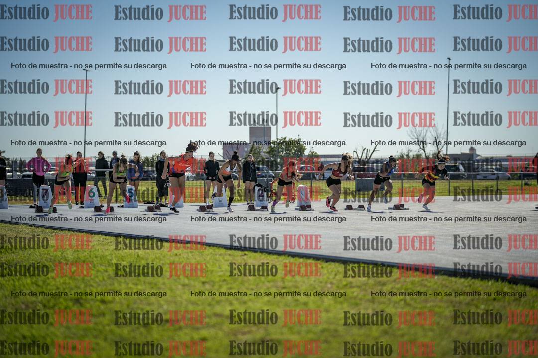 Fotos de los 100 m llanos de mujeres - FINAL