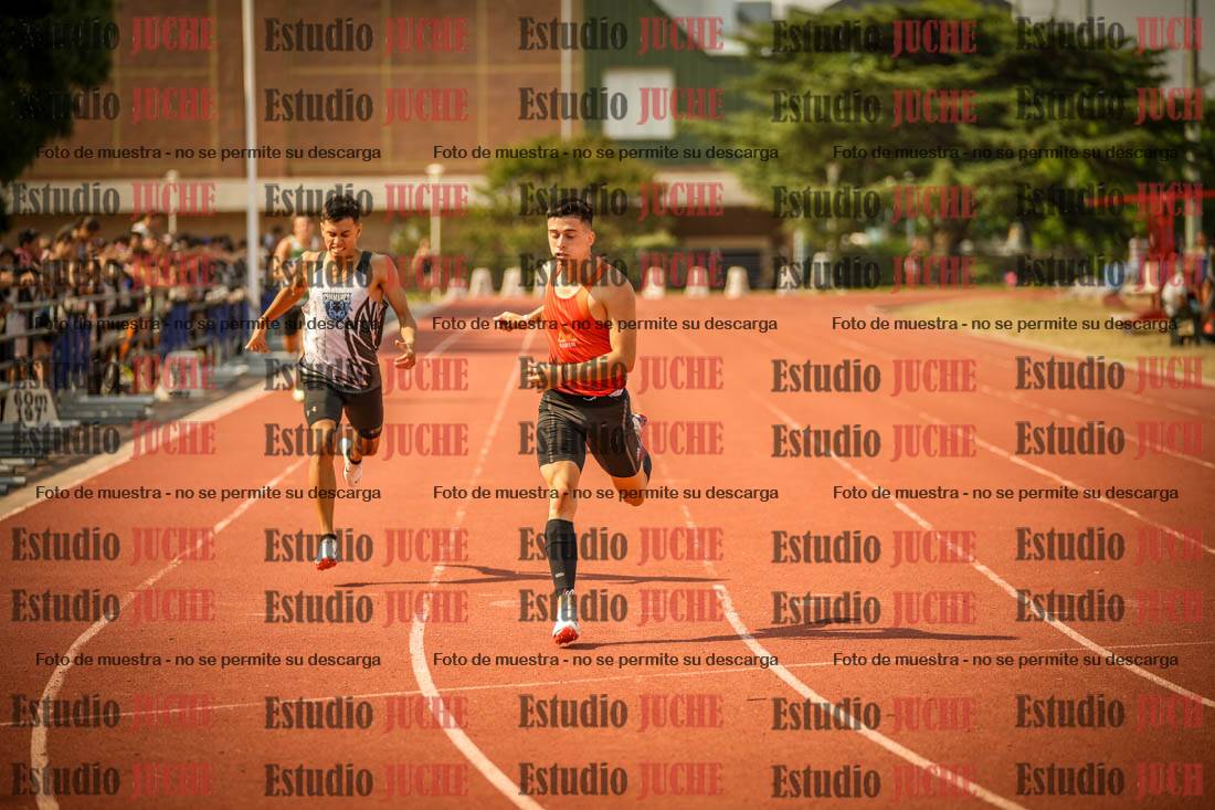 Fotos de los 400 m llanos de varones