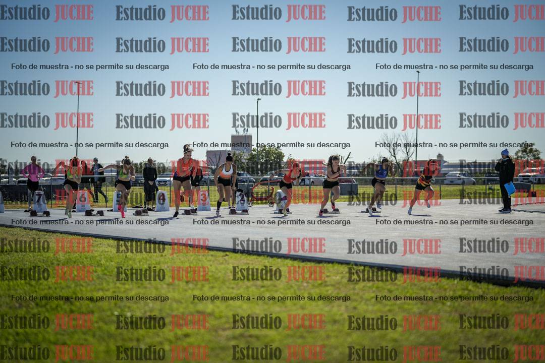 Fotos de los 100 m llanos de mujeres - FINAL