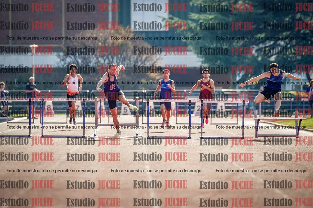 Fotos de los 400 m con vallas de varones