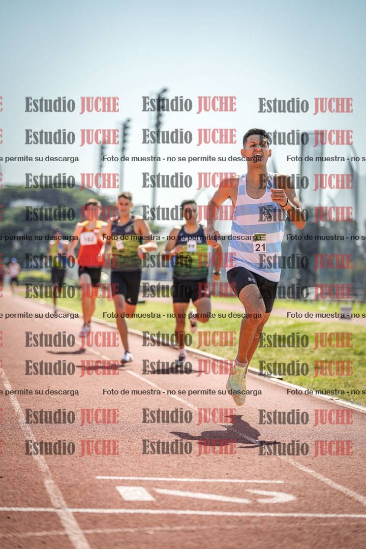 Fotos de los 800 m llanos de varones