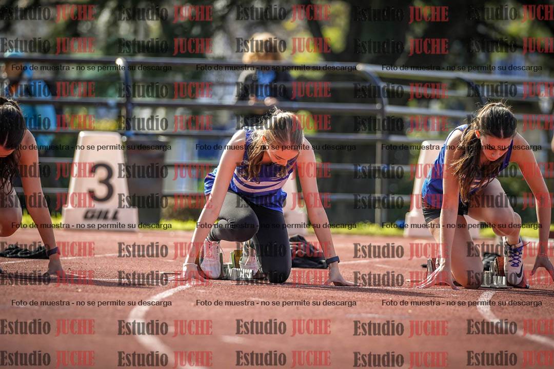 Fotos de los 100 m llanos de mujeres