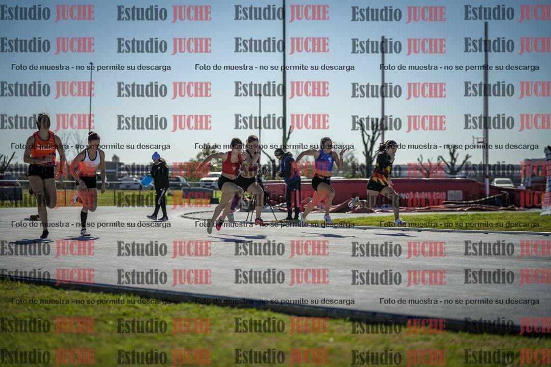Fotos de los 100 m llanos de mujeres - FINAL