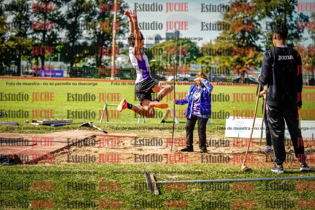 Fotos del salto en largo de varones
