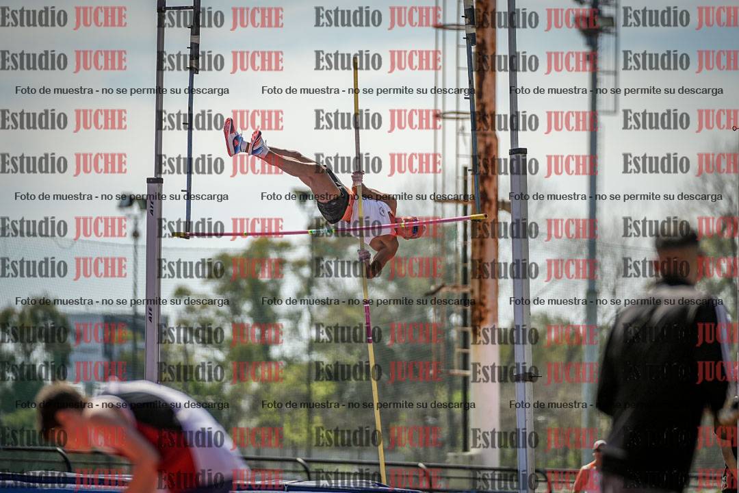 Fotos del salto con garrocha de mujeres y varones