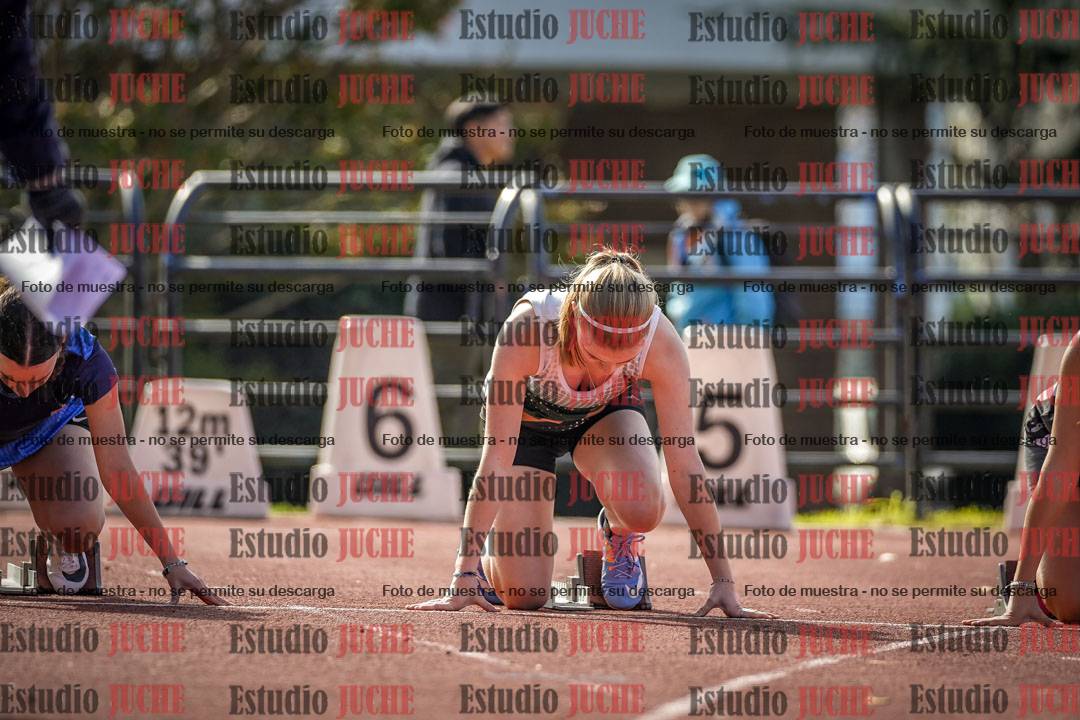 Fotos de los 100 m llanos de mujeres