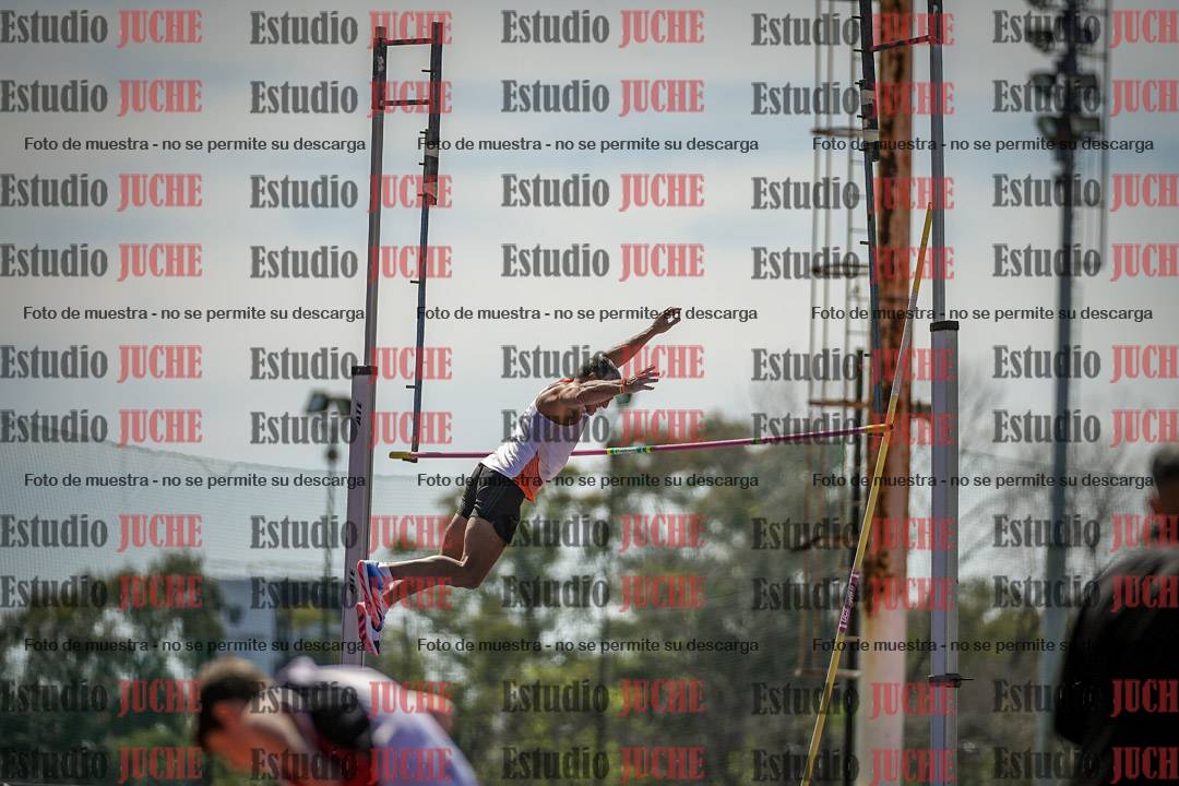 Fotos del salto con garrocha de mujeres y varones