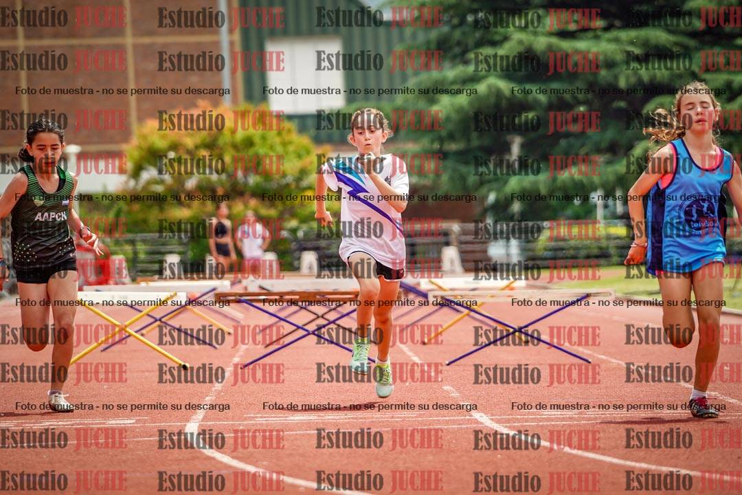 Fotos de los 60 m con vallas de mujeres
