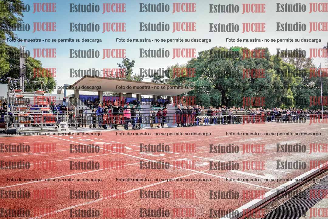 Fotos de los 100 m llanos de varones