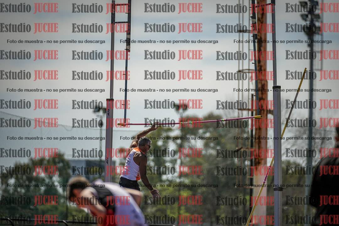 Fotos del salto con garrocha de mujeres y varones