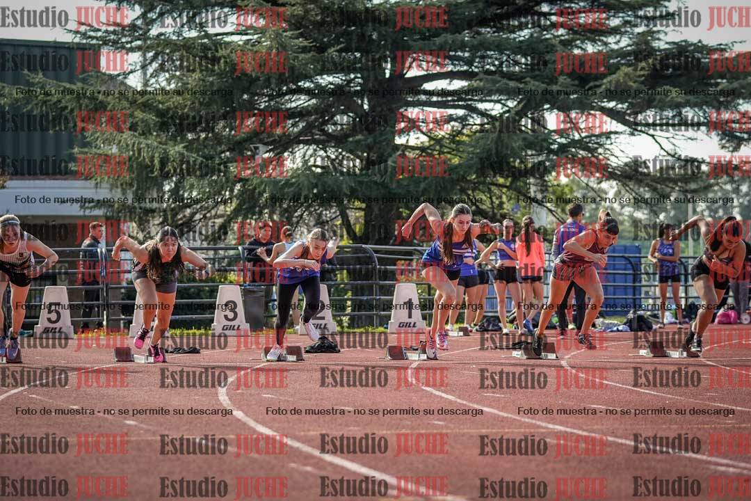 Fotos de los 100 m llanos de mujeres