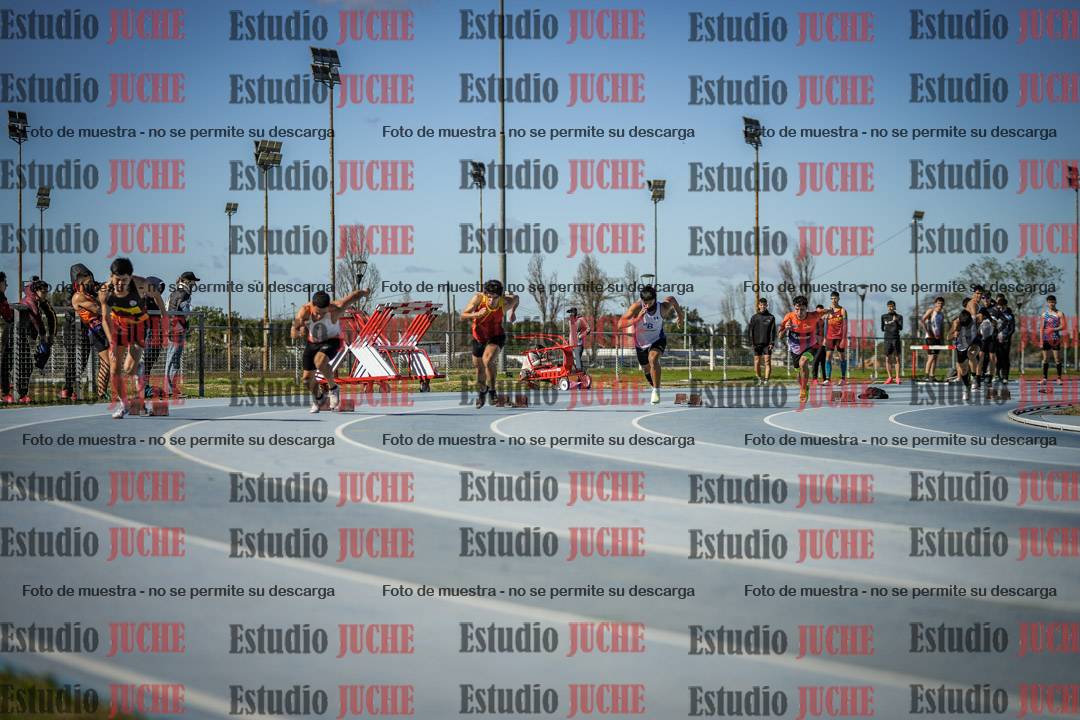 Fotos de los 200 m llanos de varones