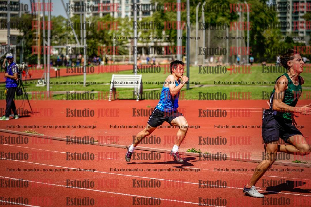 Fotos de los 200 m llanos de varones