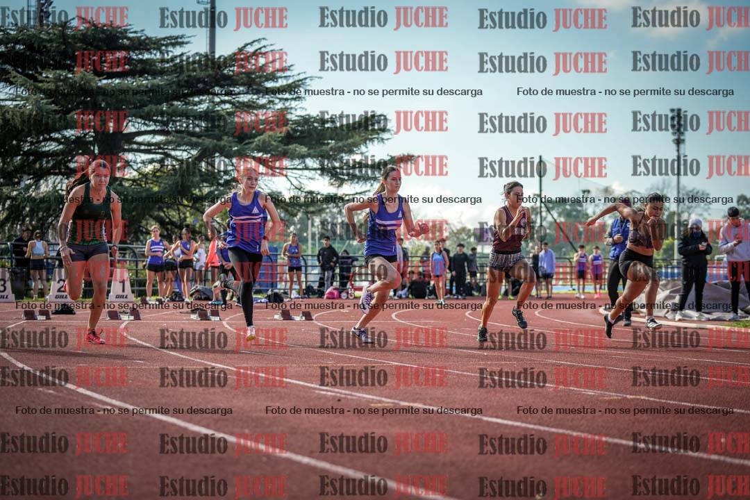 Fotos de los 100 m llanos de mujeres