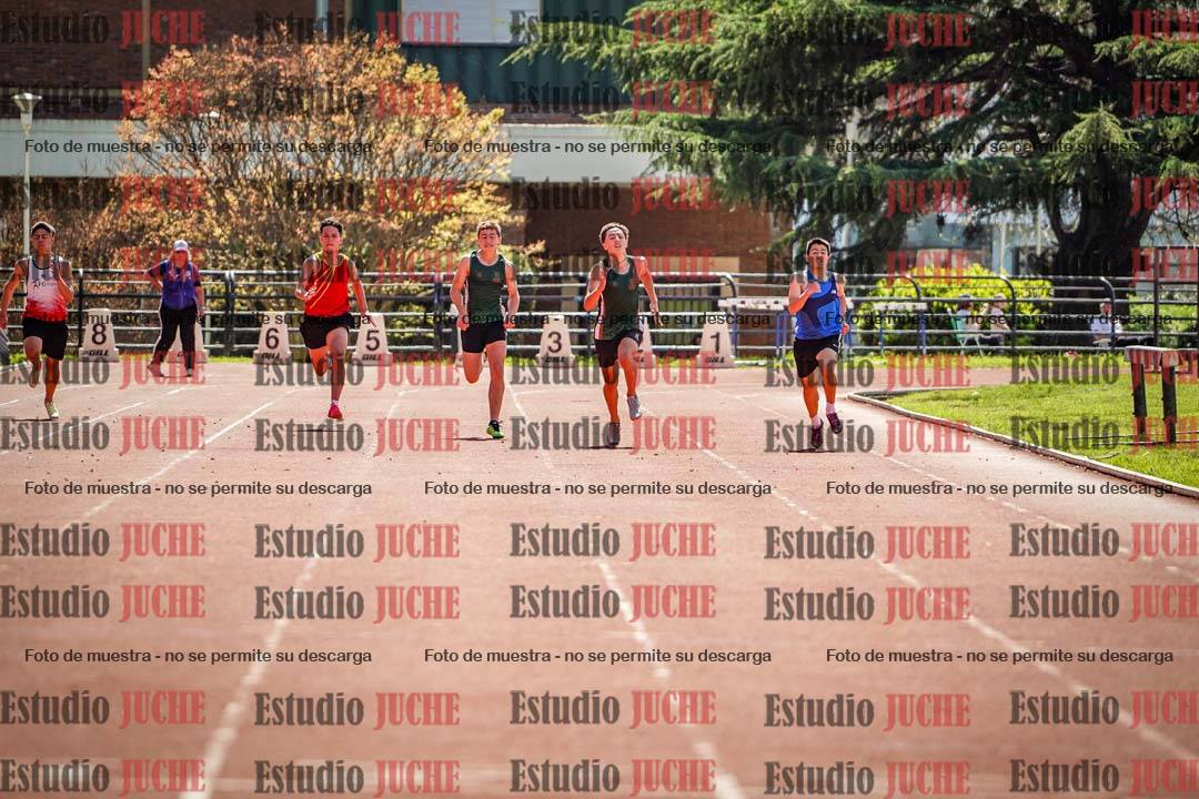 Fotos de los 200 m llanos de varones