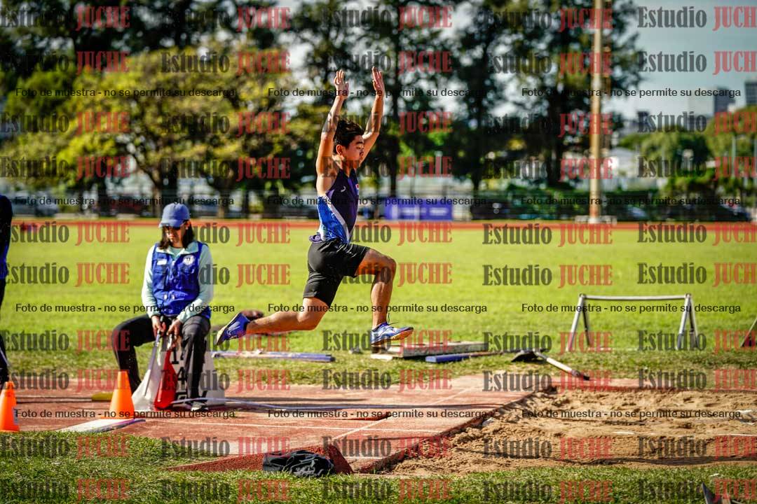 Fotos del salto en largo de varones