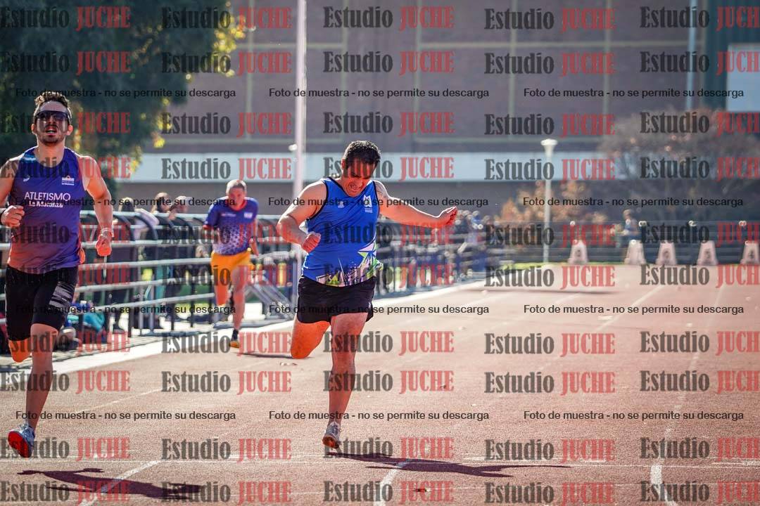 Fotos de los 200 m llanos de varones