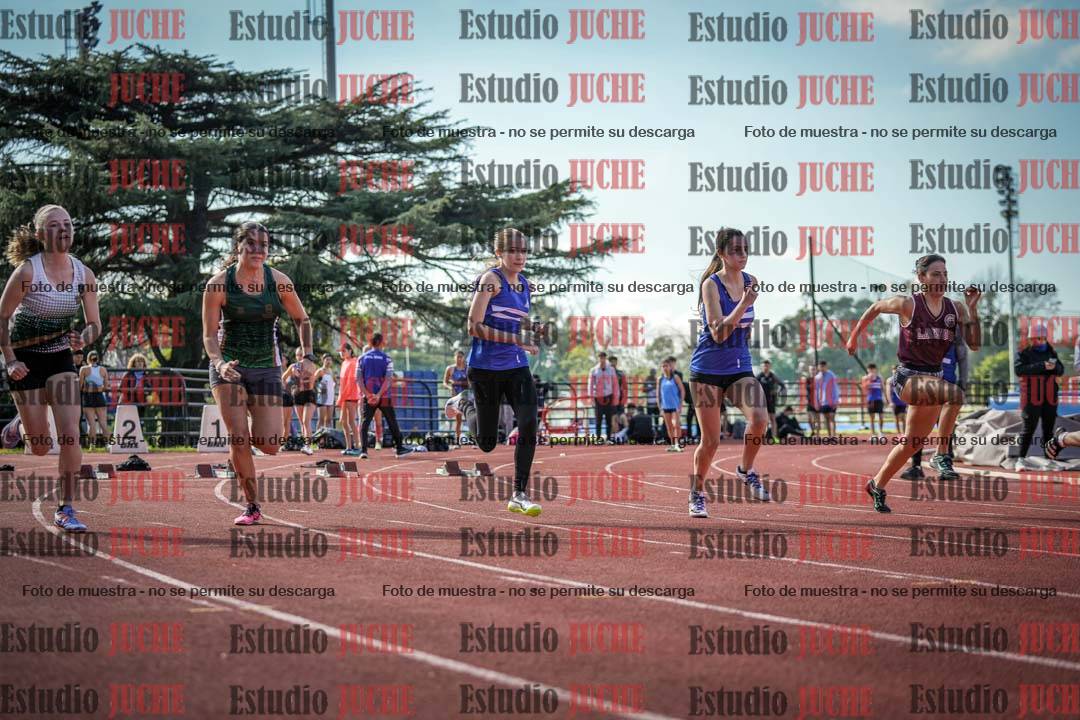 Fotos de los 100 m llanos de mujeres