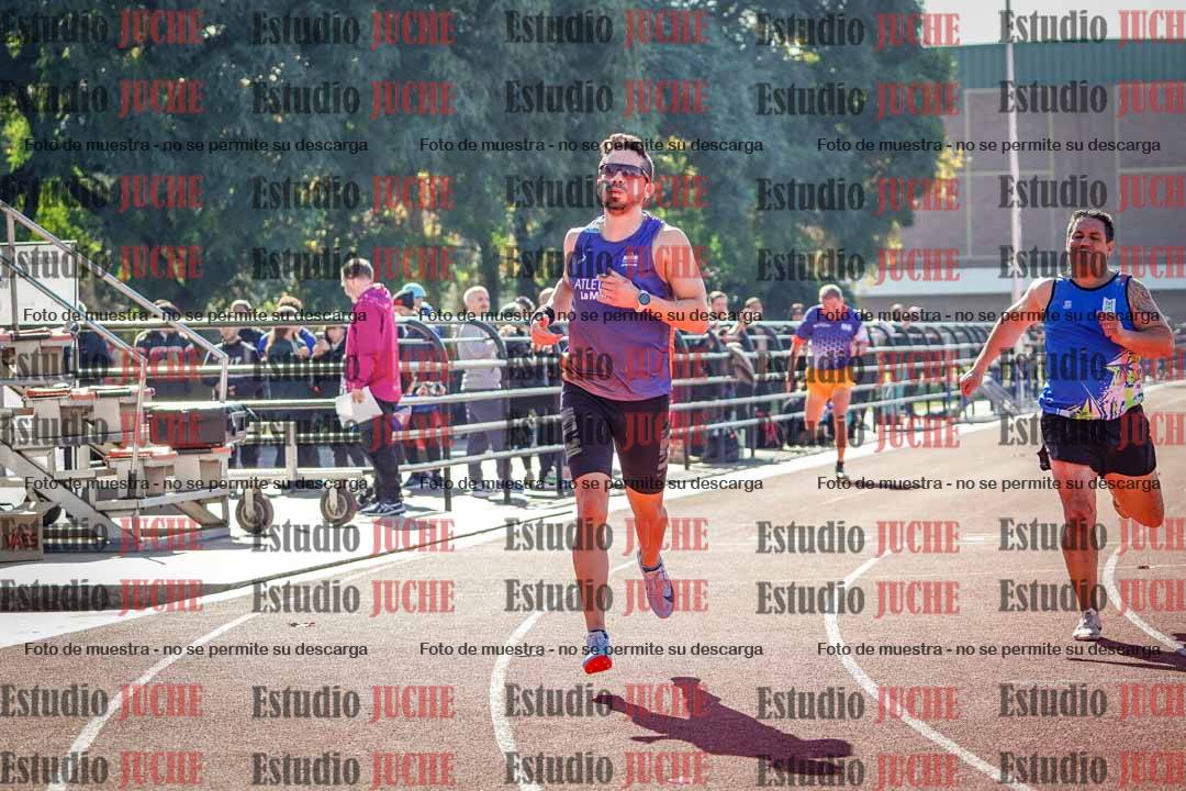 Fotos de los 200 m llanos de varones
