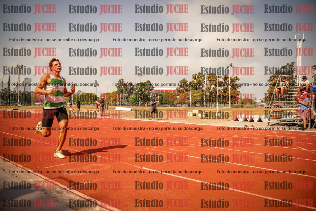 Fotos de los 400 m llanos de varones