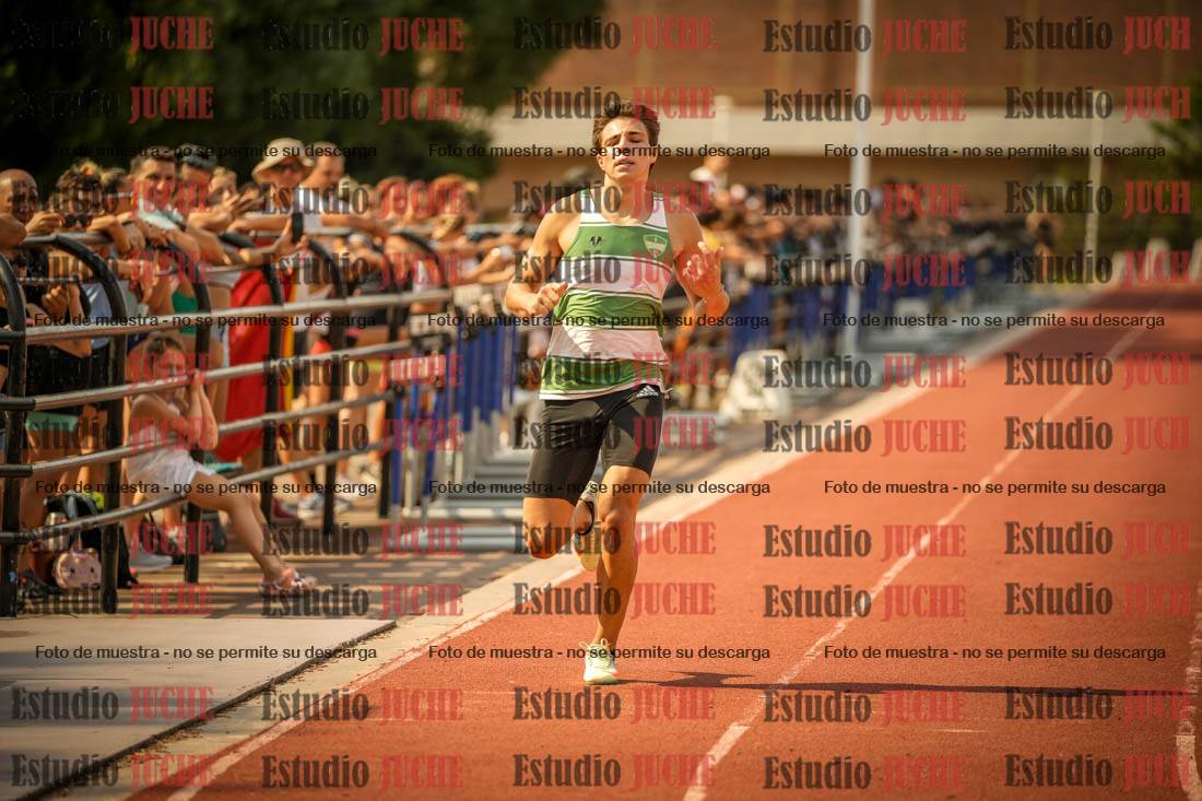 Fotos de los 400 m llanos de varones