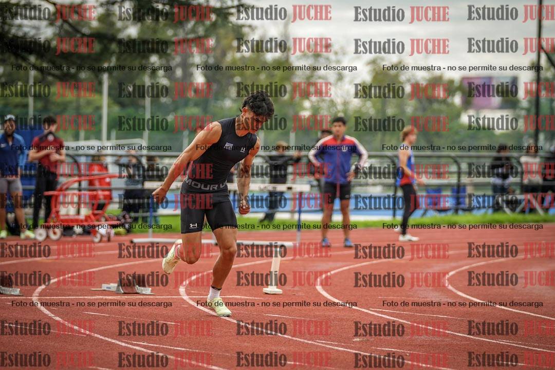 Fotos de los 100 m llanos de varones