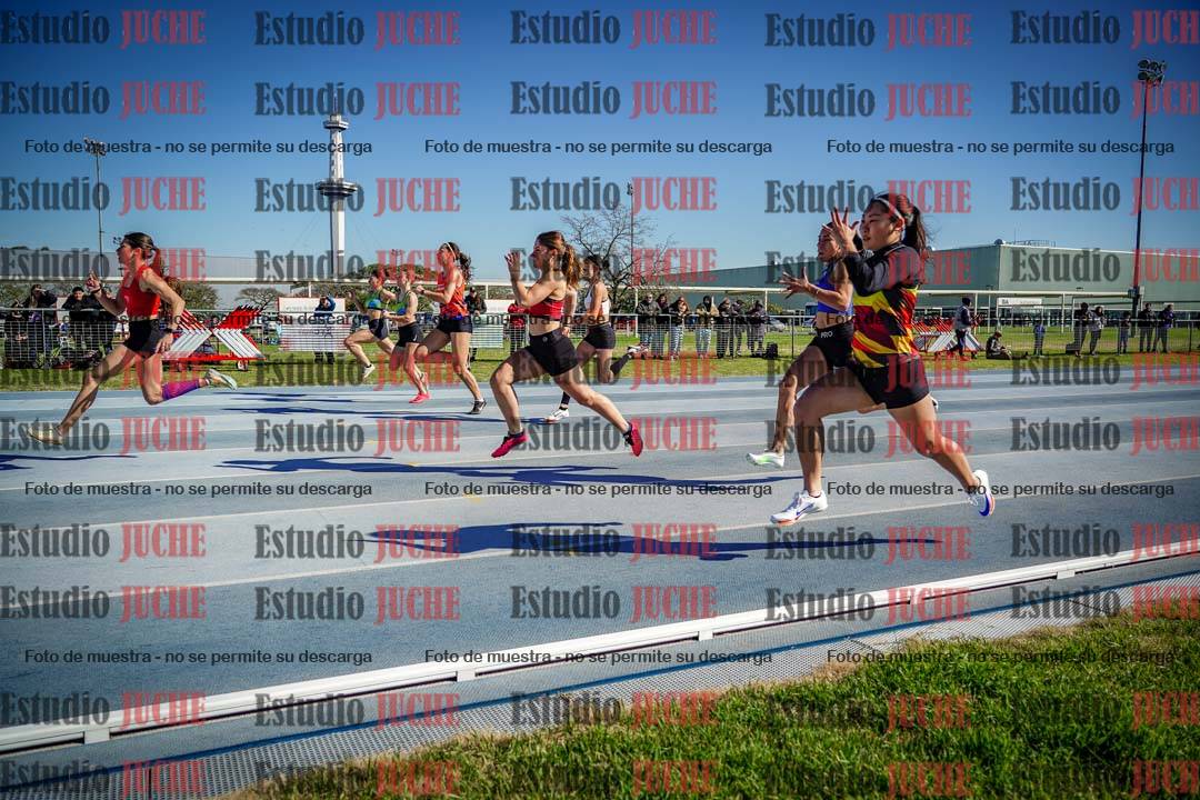 Fotos de los 100 m llanos de mujeres - FINAL
