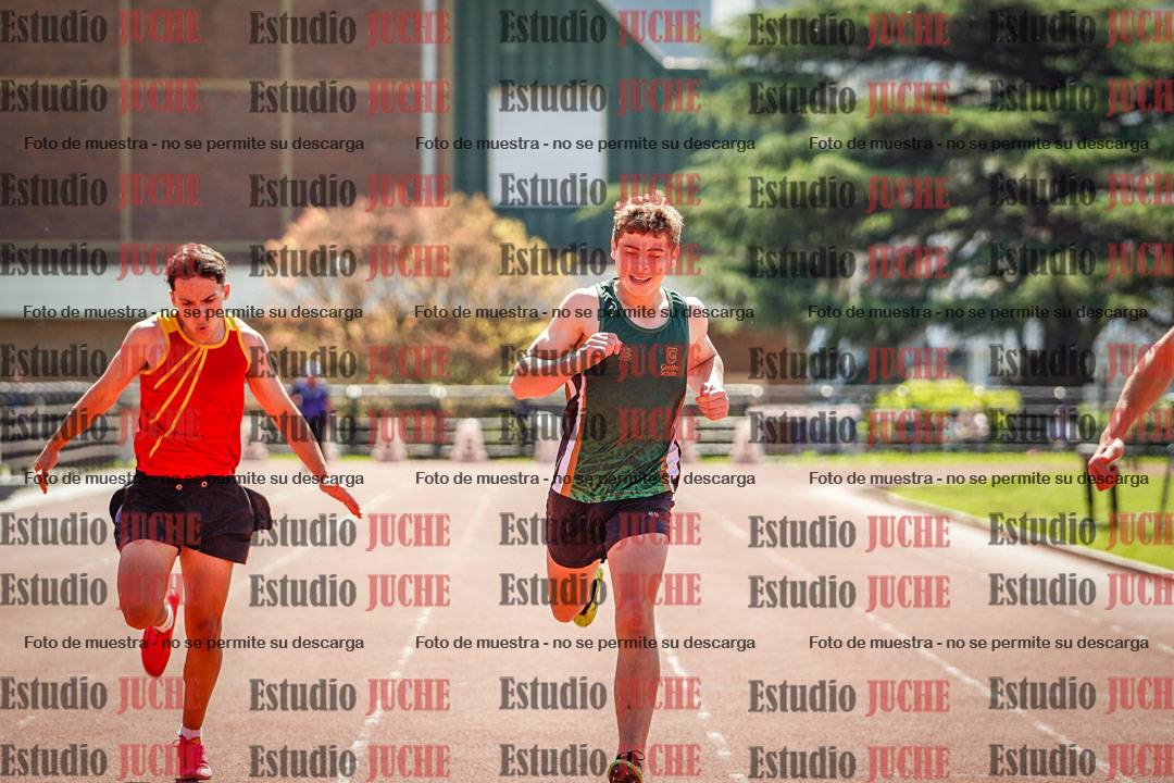 Fotos de los 200 m llanos de varones