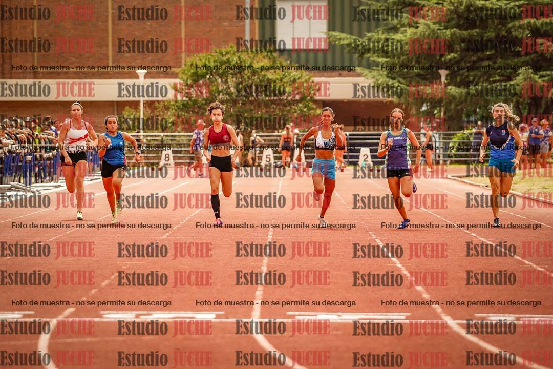Fotos de los 100 m llanos de mujeres