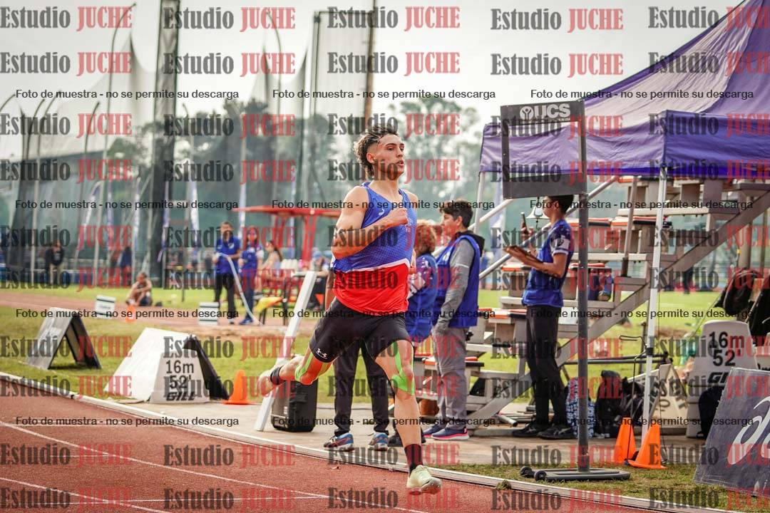 Fotos de los 100 m llanos de varones