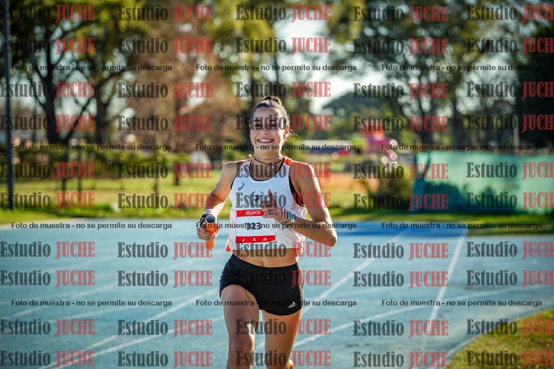 Fotos durante los relevos