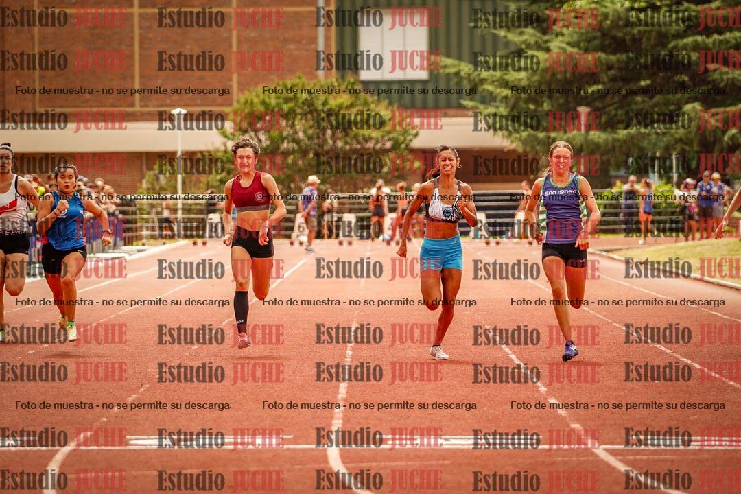 Fotos de los 100 m llanos de mujeres