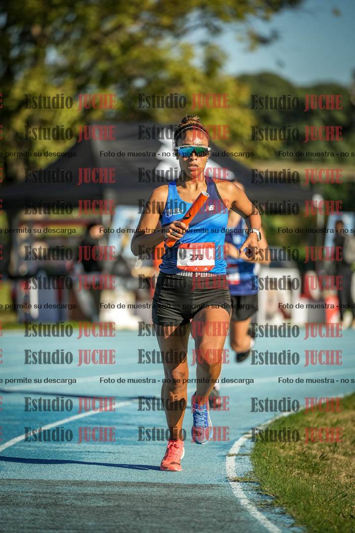 Fotos durante los relevos