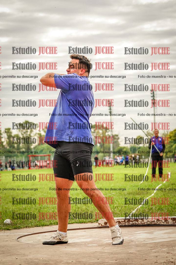 Fotos del lanzamiento de bala de varones
