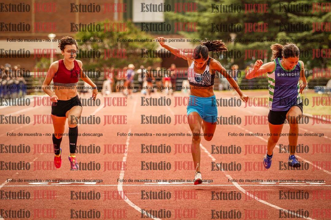 Fotos de los 100 m llanos de mujeres