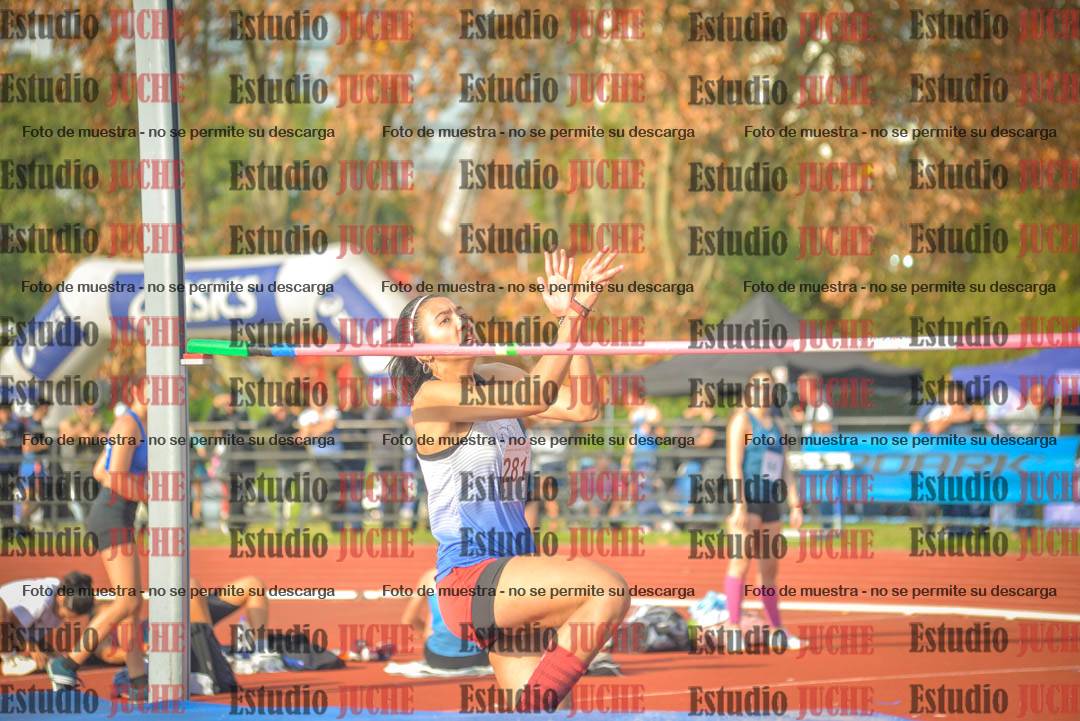 Fotos del salto en alto de mujeres
