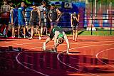 Fotos de los 100 m llanos de varones